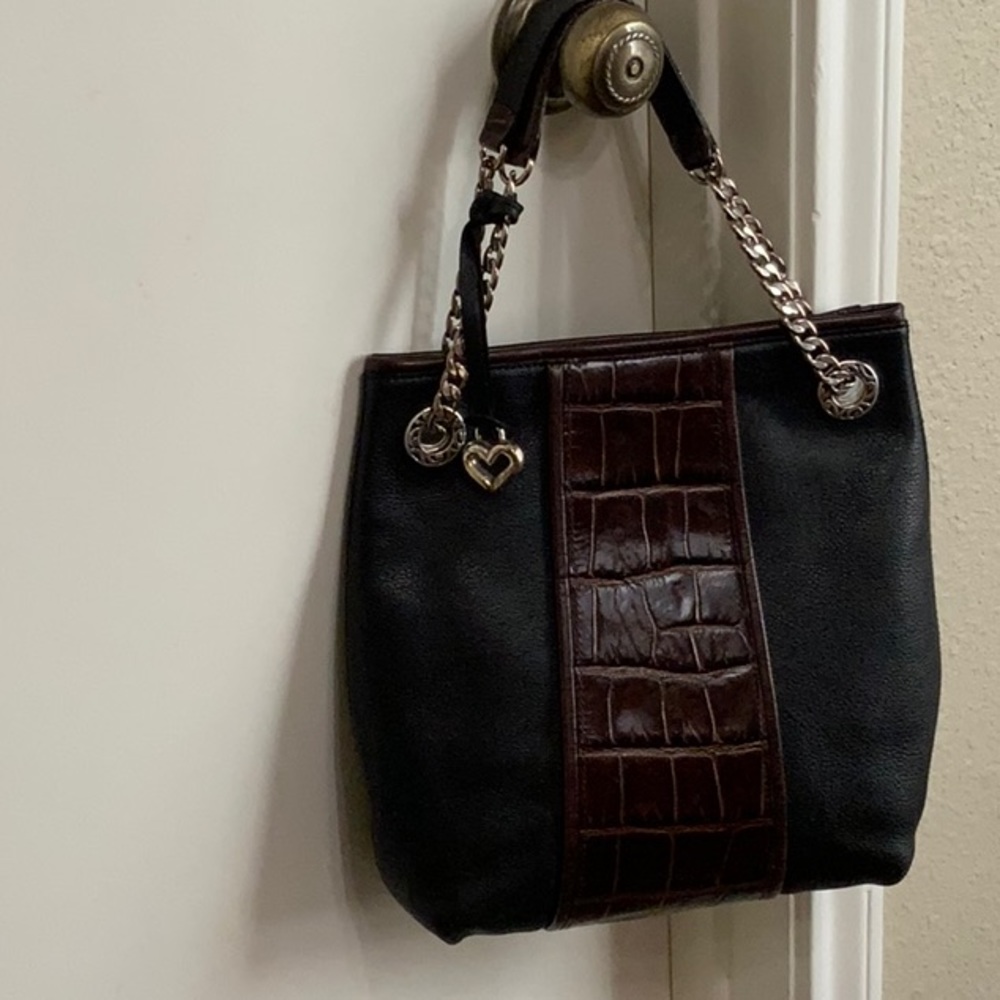 ❣️Brighton two color bag.  Perfect condition.